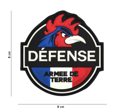Bootic Club Ecusson Velcro Patch Insigne France Belgique US Europe Airsoft