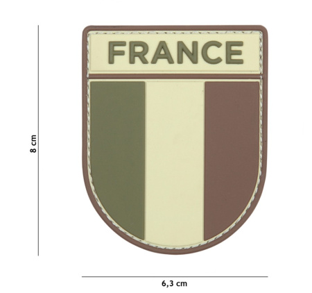 Bootic Club Ecusson Velcro Patch Insigne France Belgique US Europe Airsoft