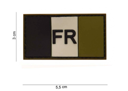 Bootic Club Ecusson Velcro Patch Insigne France Belgique US Europe Airsoft