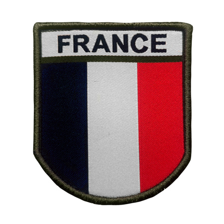 Ecusson Velcro Patch Insigne France Belgique US Europe Airsoft