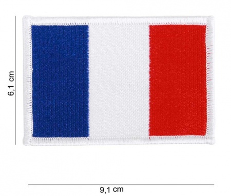 Ecusson Velcro Patch Insigne France Belgique US Europe Airsoft